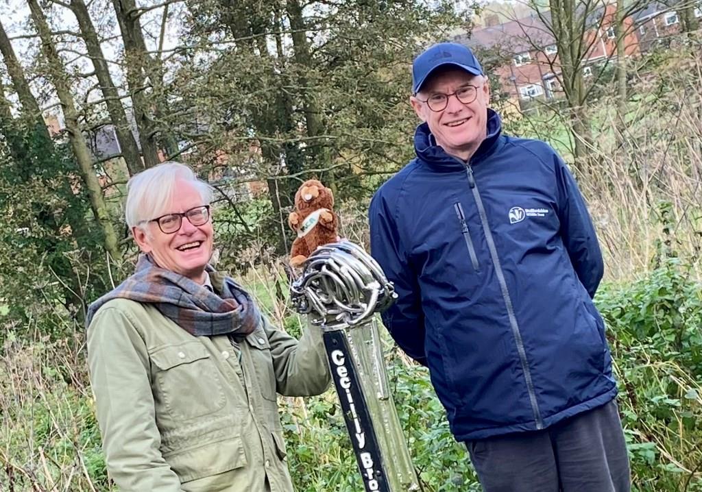 Baldrik and friends at Cecily Brook Local nature reserve