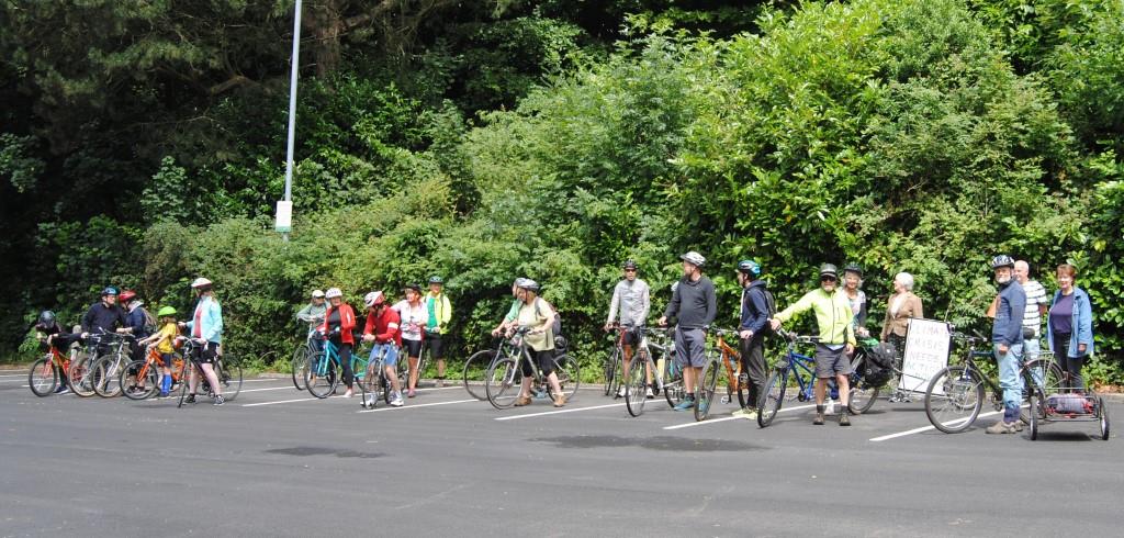 Cycle ride in Leek 2020